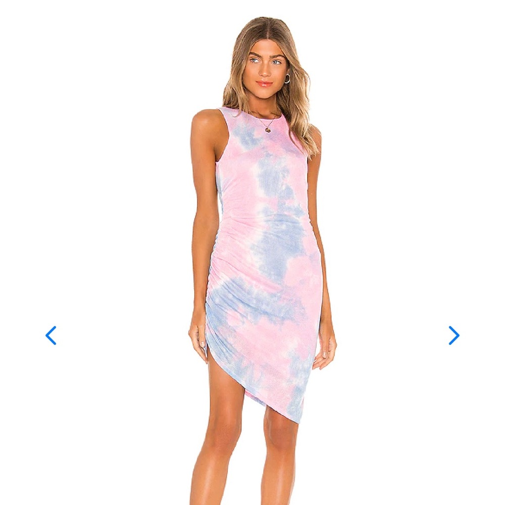 Lovers + friends Eva tie dye midi dress